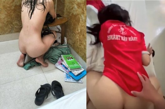Thân mật với cô nữ sinh THPT Trần Văn Thành dáng chuẩn gợi cảm
